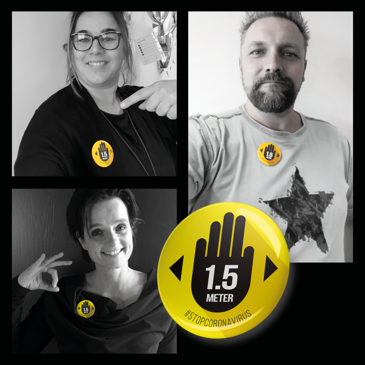 200323 lekker in vorm button corona anderhale meter